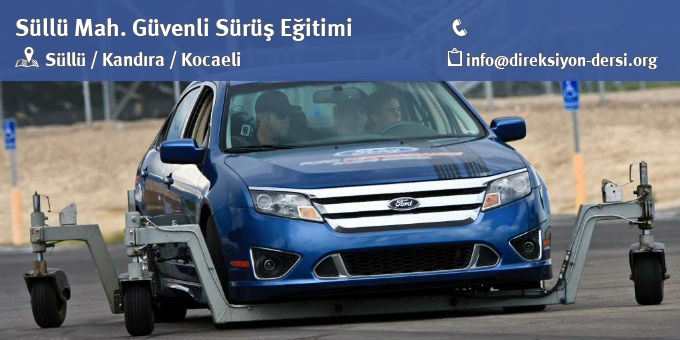 Süllü ileri sürüş teknikleri kurs iletişim bilgileri.